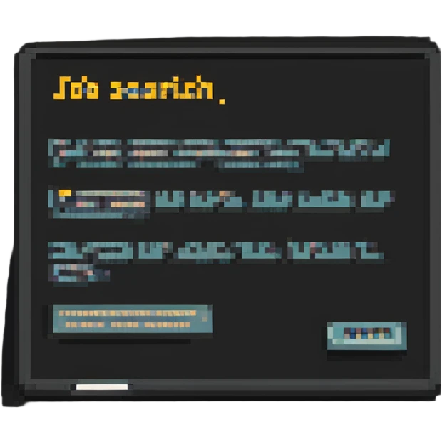 job search requirements section emoji