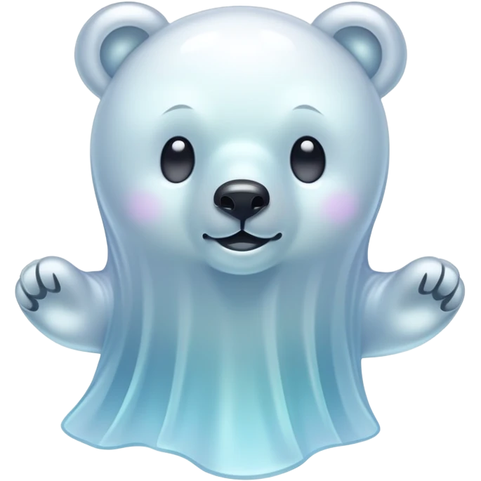  bear ghost emoji