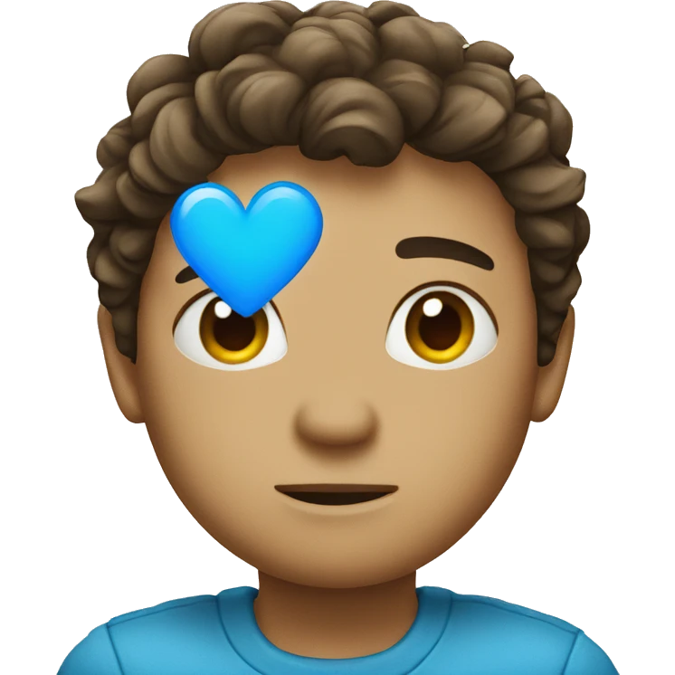 Blue heart broken  emoji