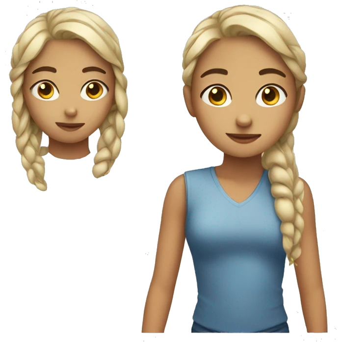 girl side eyeing  emoji