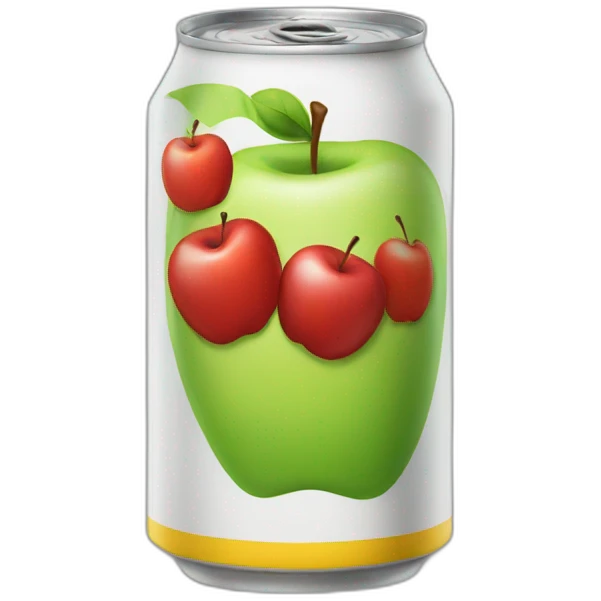 Can you paid me a half apple  emoji