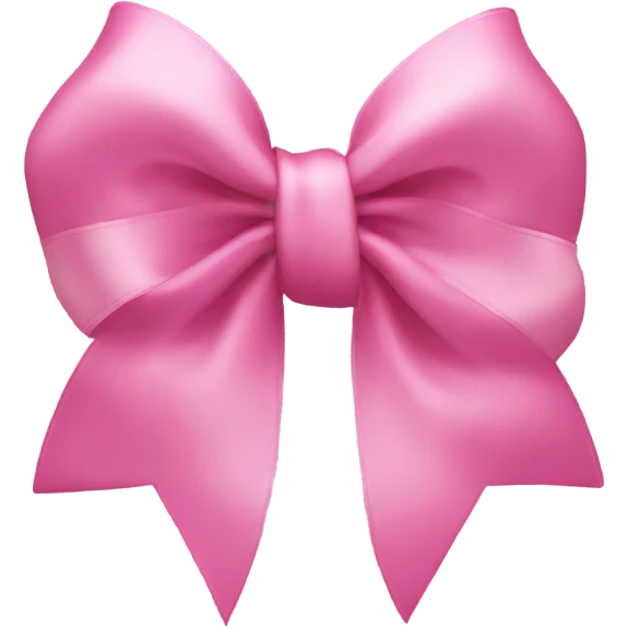 pink bown  emoji
