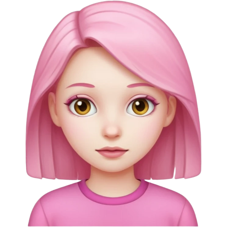 Grils pink emoji