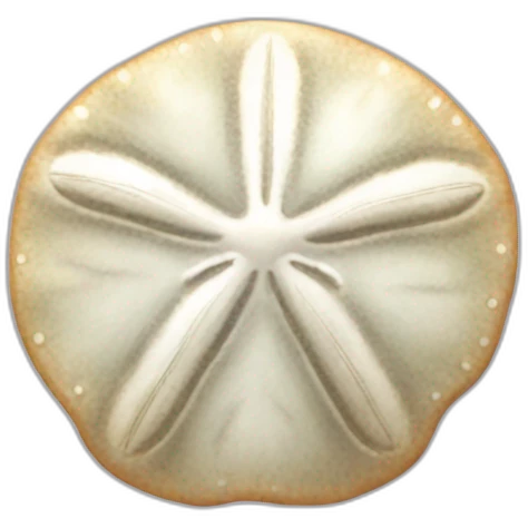 Sand dollar emoji