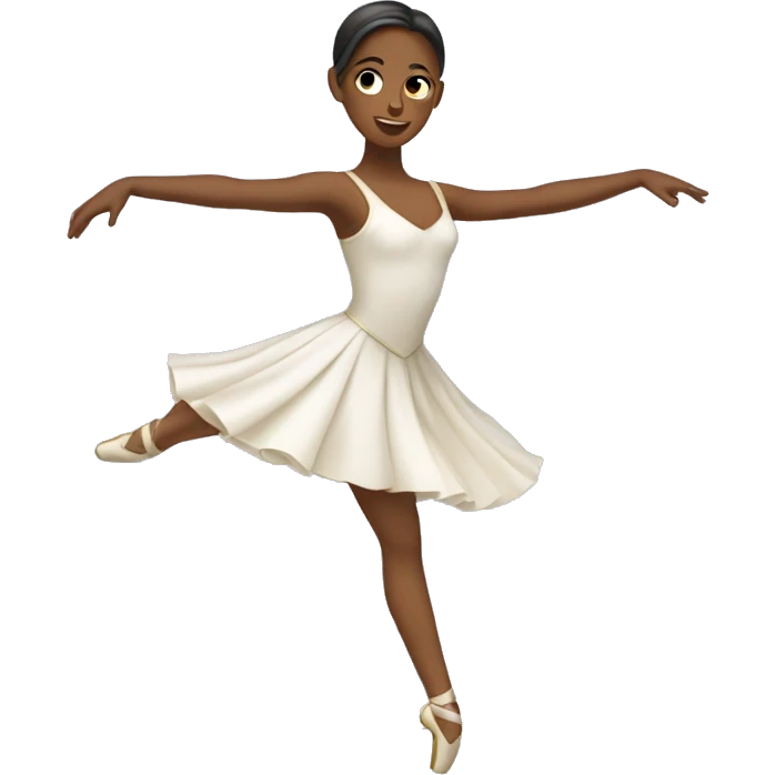 une danseuse de danse classique  emoji