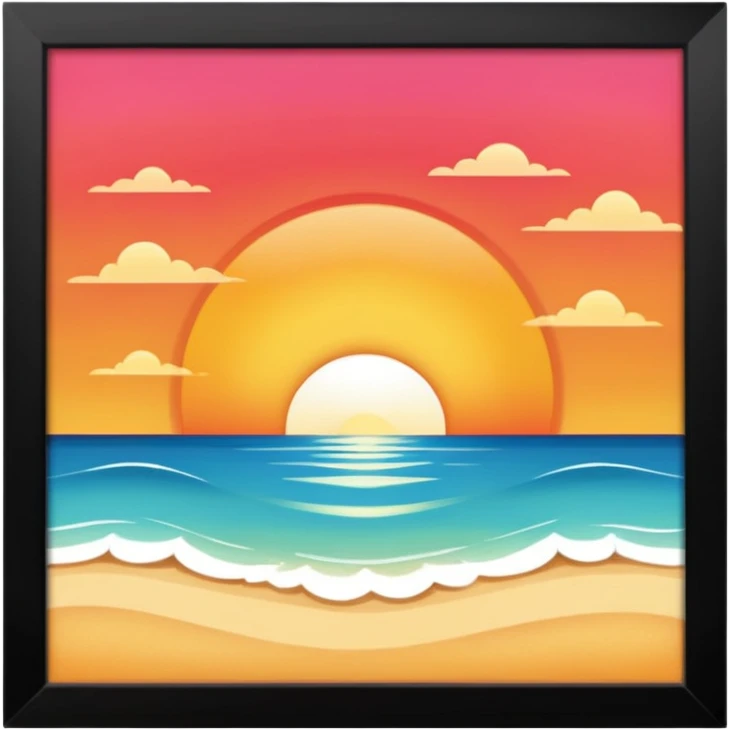 End of summer emoji