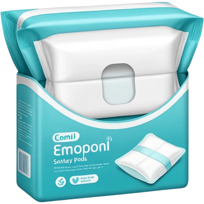 Pack Sanitary pad emoji