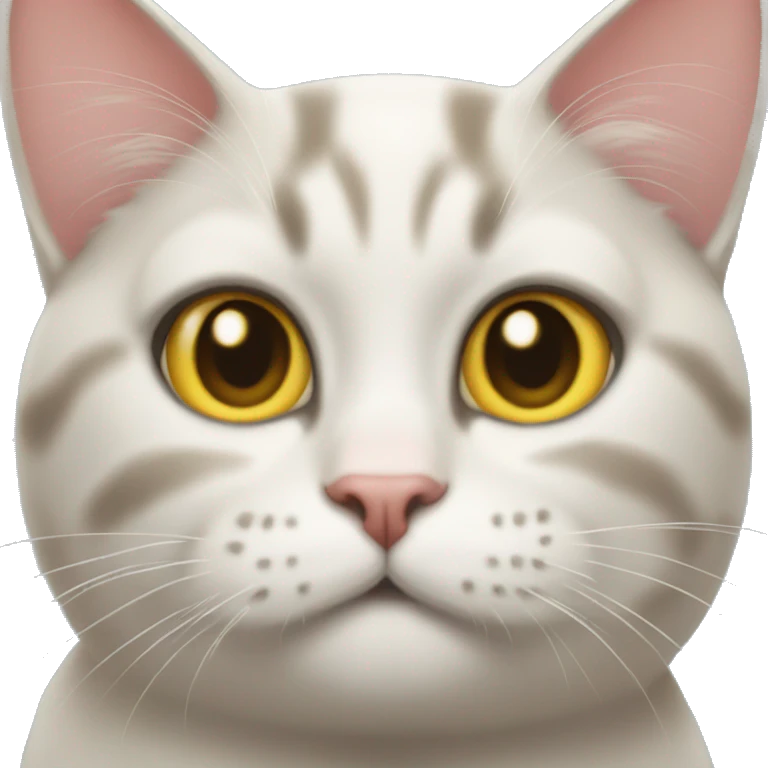 Cat with iphone emoji