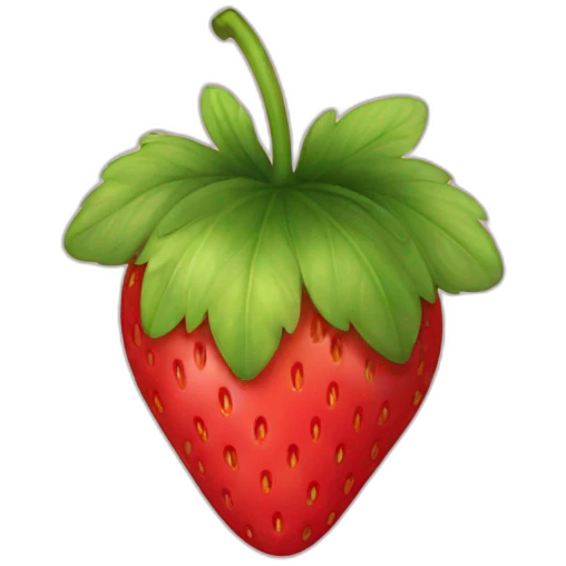 strawberry emoji
