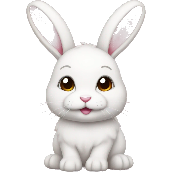 Rose bunny emoji