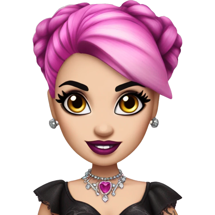 Draculaura de monster high emoji