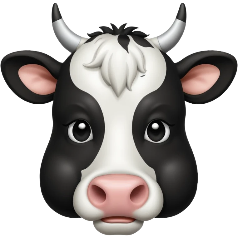 Cow face, word saying MU at the top emoji