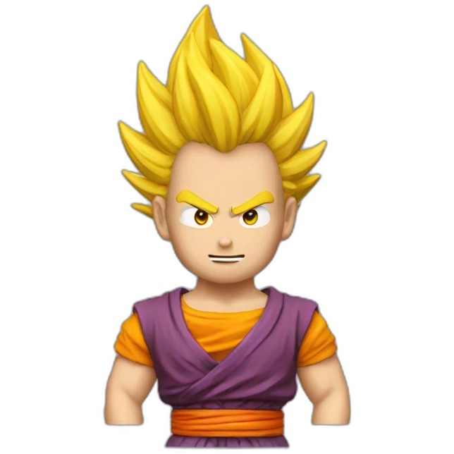 peppo super saiyajin 3 emoji