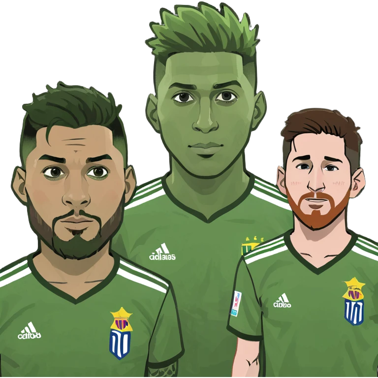 Ronaldo ans messi emoji