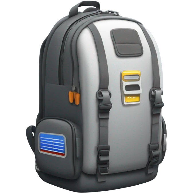 Backpack with jets emoji