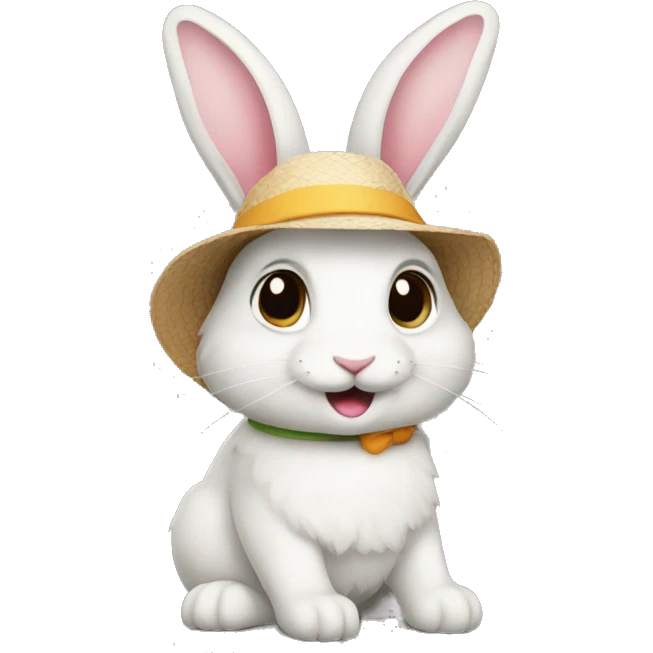 summer rabbit emoji