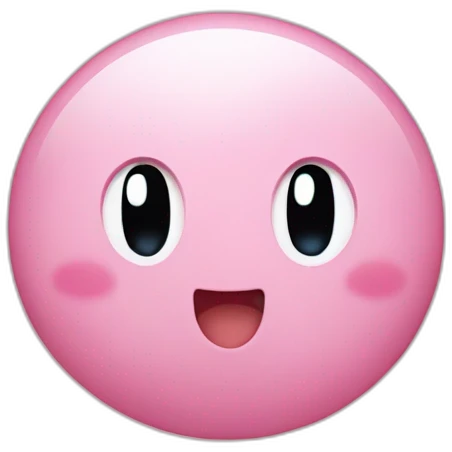 Kirby cute emoji