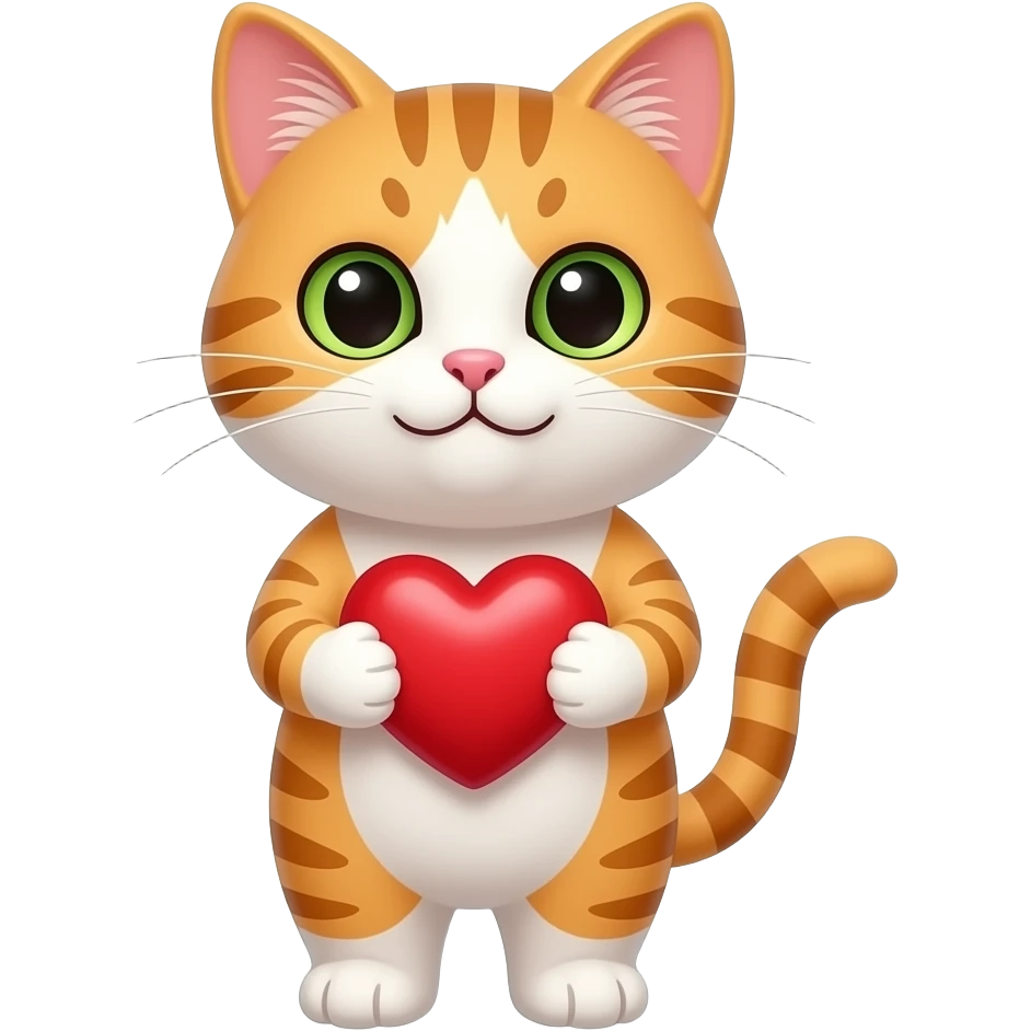 heart,smart,cat emoji