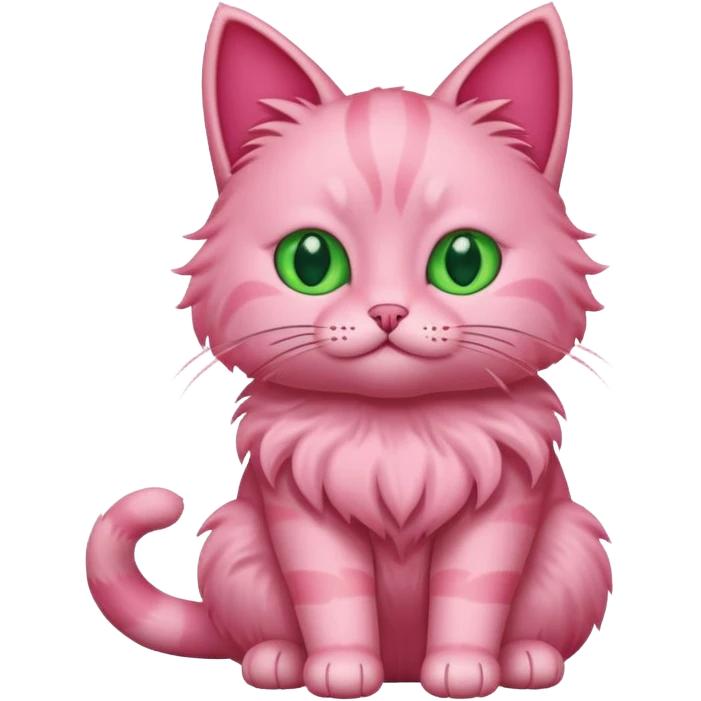 pink cat emoji
