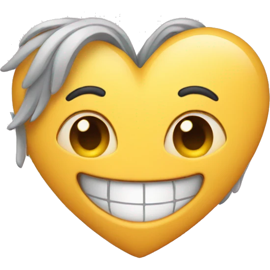 Smiling heart emoji