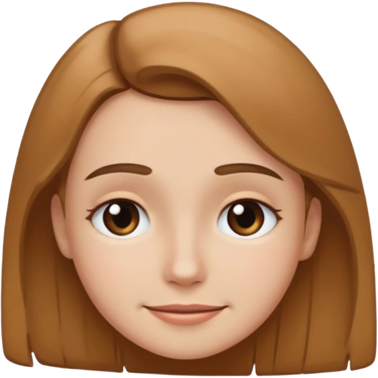 A smile but with the sad eyebrow emoji