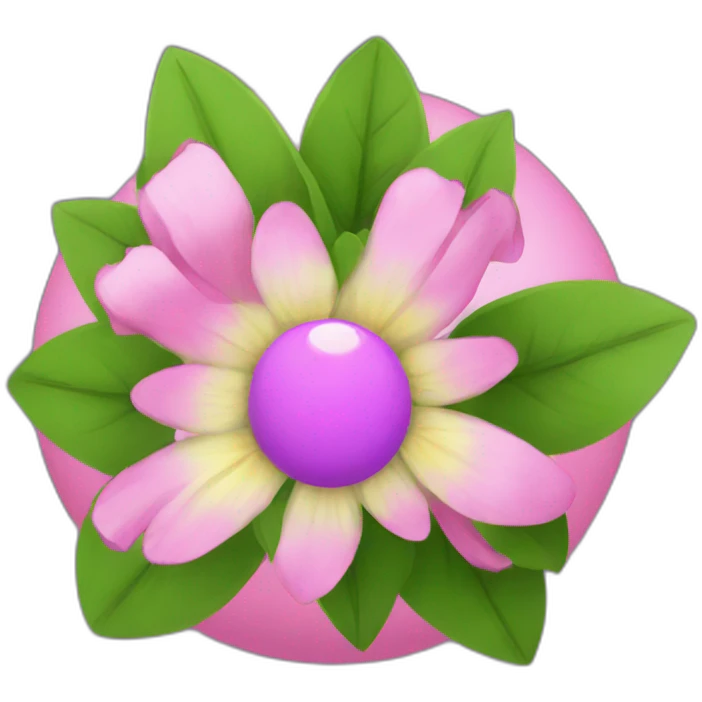 flowers sphere emoji