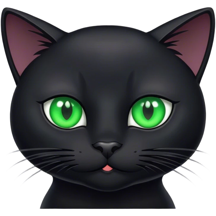 Black cat emoji