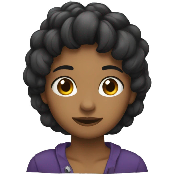 Cinta negra emoji