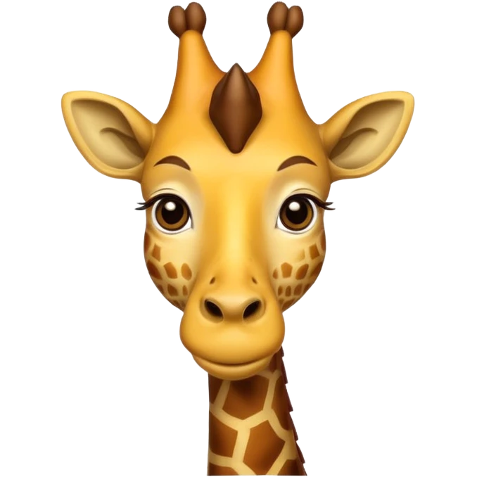 king giraffe emoji