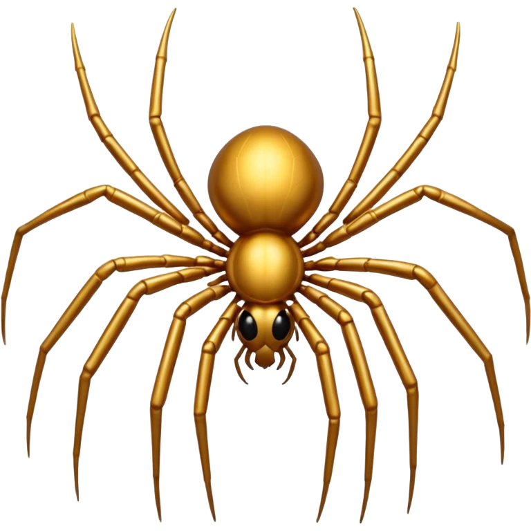 make me a gold web spider emoji