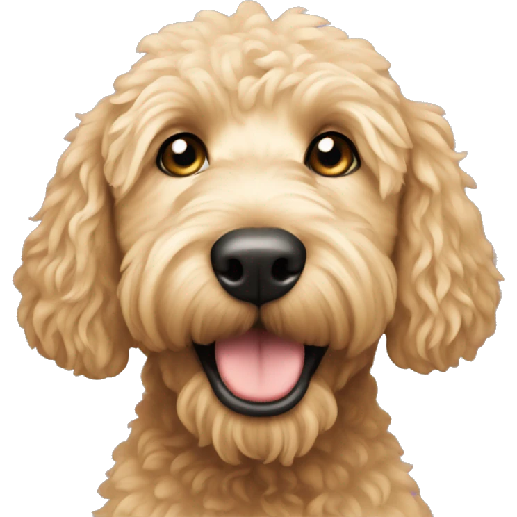 Golden doodle emoji