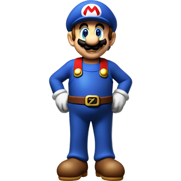 super mario tiptoe emoji