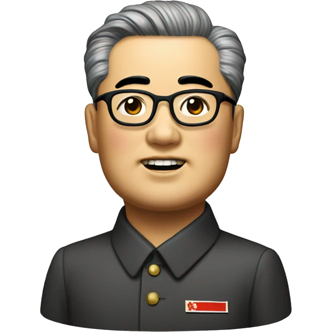 Kim Il Sung, North Korea emoji