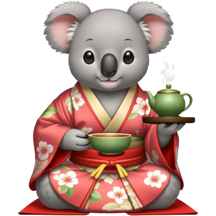 Koala tea ceremony  emoji