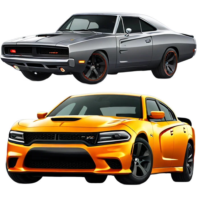 Dodge charger hellcat emoji