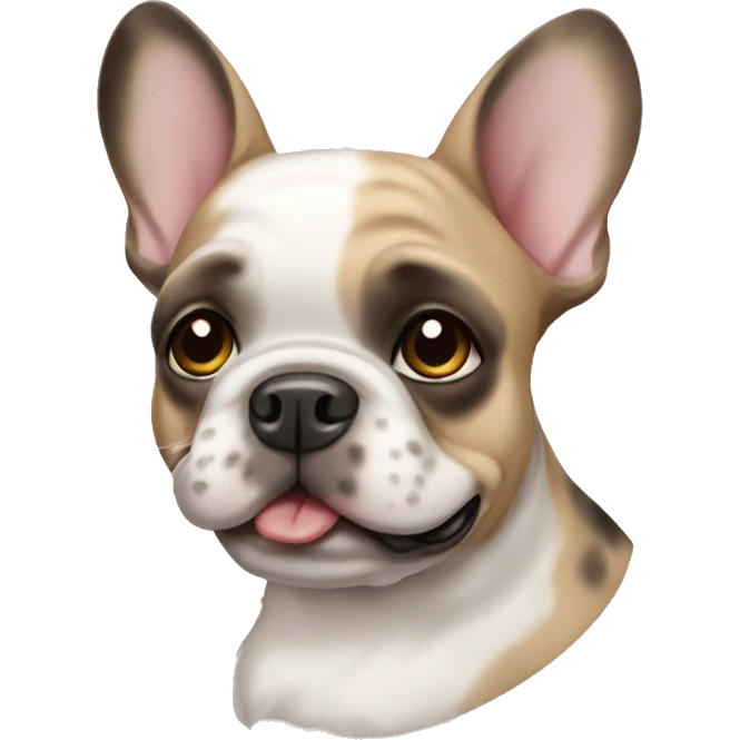 frenchie merle  emoji