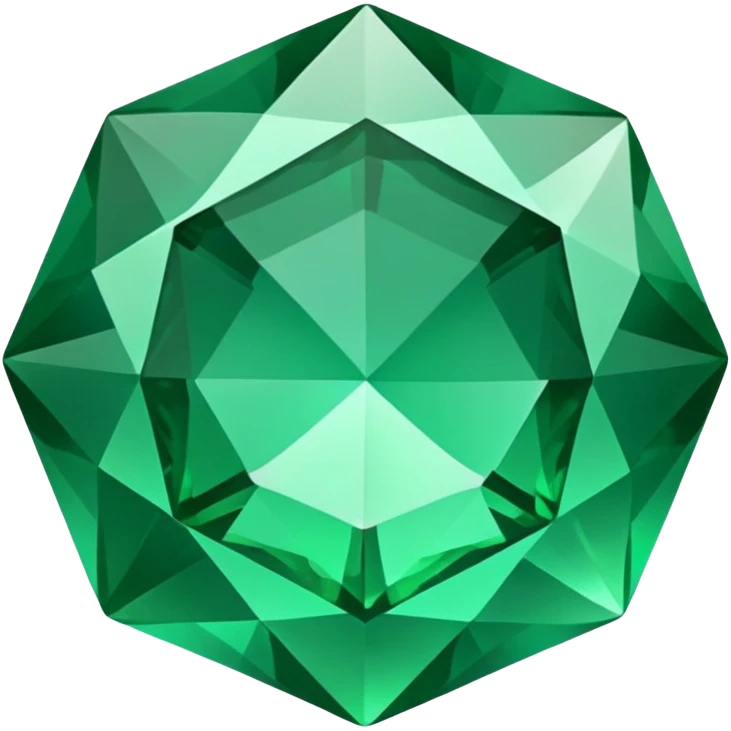 emerald gem emoji