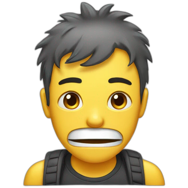 qwerty crying that his family abandoned him emoji