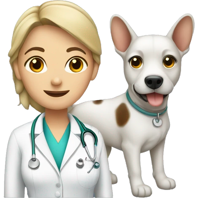 female veterinarian emoji