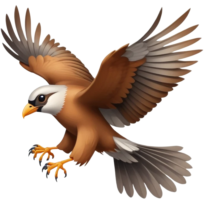 blurry bird emoji