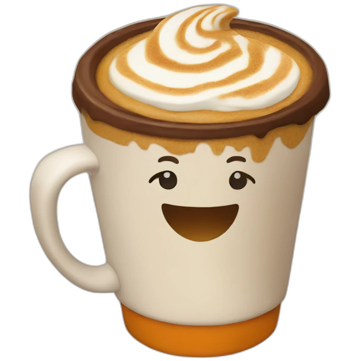 pumpkin latte emoji