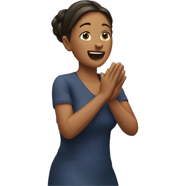woman clapping  emoji