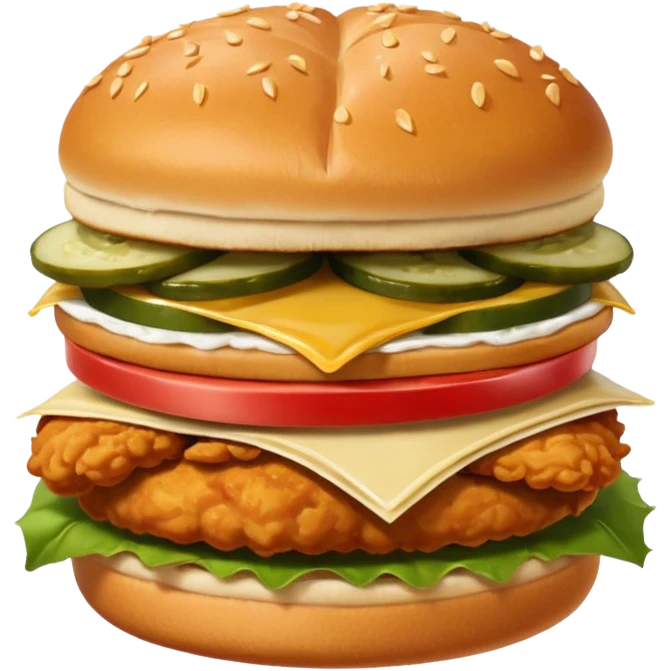 Chick-fil-a chicken sandwich emoji