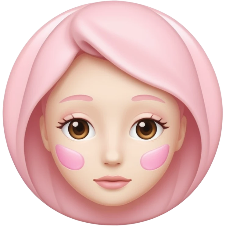 Light Pink skincare emoji