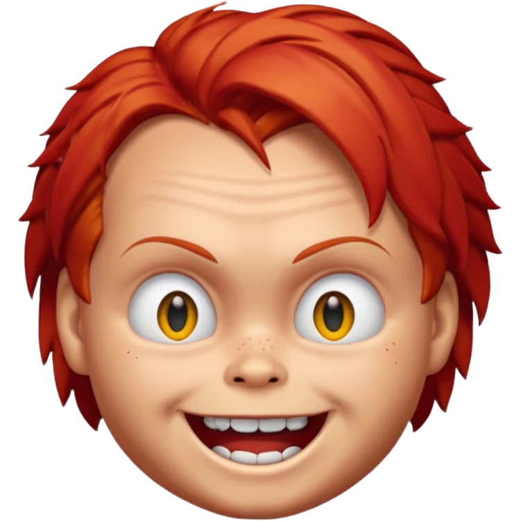 Un emojin de chuky emoji
