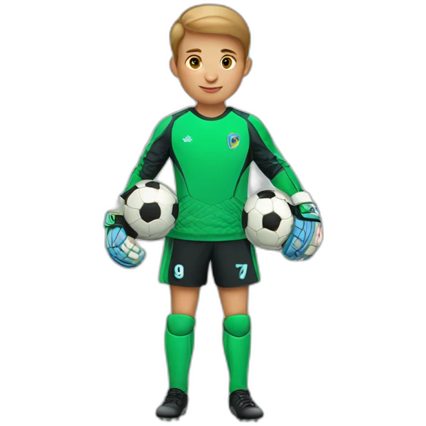 goalkeeper-kid emoji