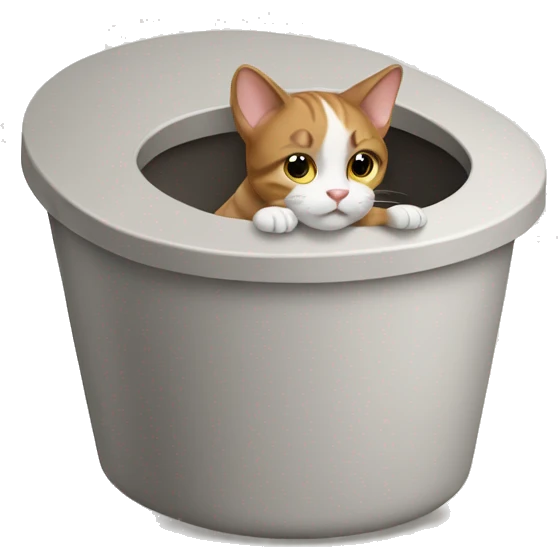 Litter box emoji