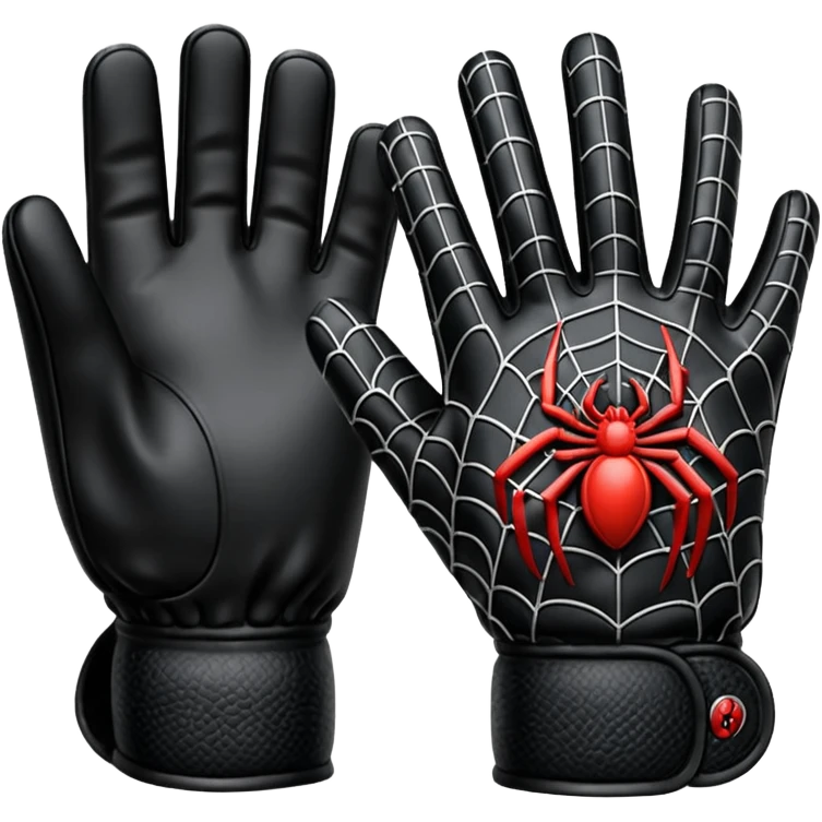 Spider Gloves emoji