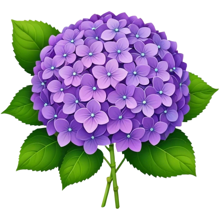 Hydrangea emoji