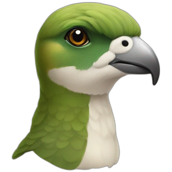 Indian ring neck emoji